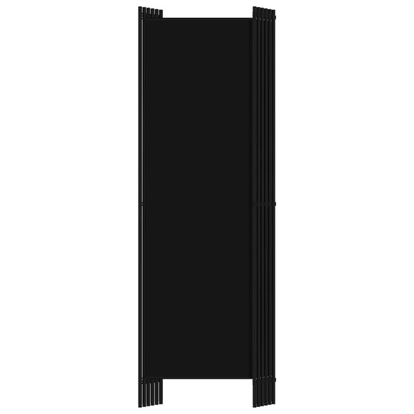 vidaXL Διαχωριστικό Δωματίου με 6 Πάνελ Μαύρο 300 x 180 εκ.