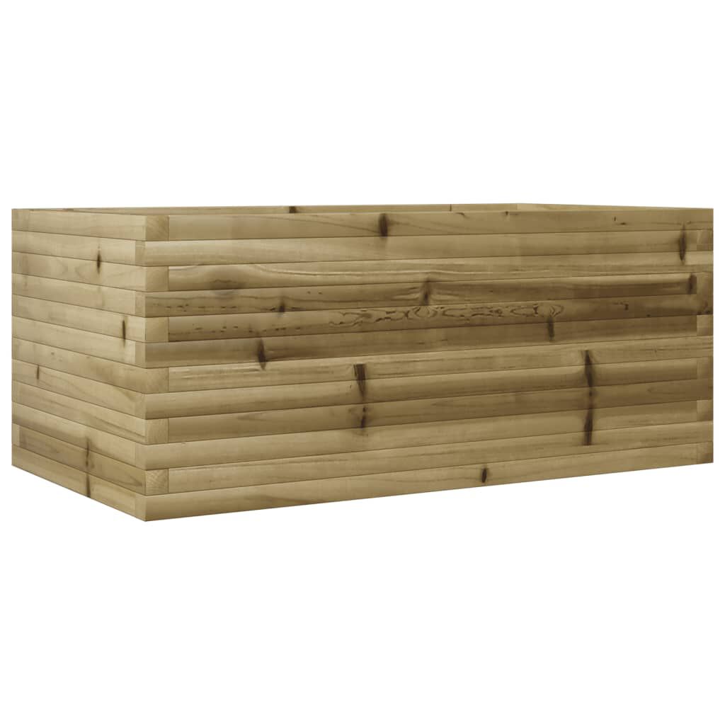 vidaXL Ζαρντινιέρα Κήπου 110x60x46 εκ. από Εμποτισμένο Ξύλο Πεύκου