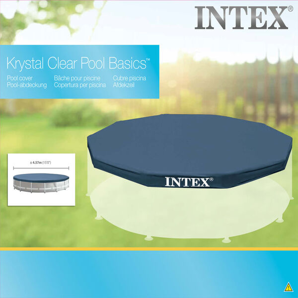 Intex Κάλυμμα Πισίνας Στρογγυλό 457 εκ. 28032
