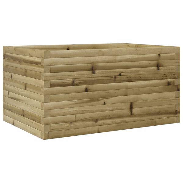 vidaXL Ζαρντινιέρα Κήπου 90x60x45,5 εκ. από Εμποτισμένο Ξύλο Πεύκου