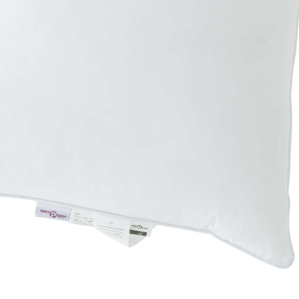 vidaXL Μαξιλάρια 2 pcs Λευκό 50 x 70 cm