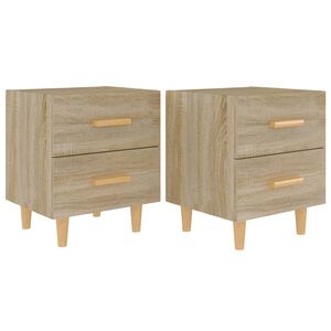 vidaXL &Kappa;&omicron;&mu;&omicron;&delta;ί&nu;&alpha; 2 &tau;&epsilon;&mu;. Sonoma &Delta;&rho;&upsilon;&sigmaf; 40 x 35 x 47,5 &epsilon;&kappa;.