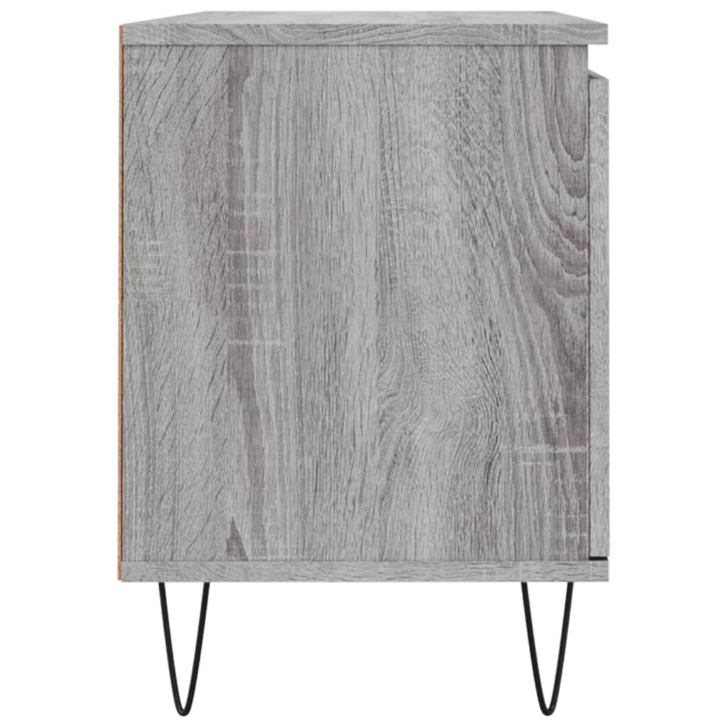 vidaXL Έπιπλο Τηλεόρασης Γκρι Sonoma 104 x 35 x 50 εκ. Επεξεργ. Ξύλο