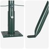 vidaXL Στύλος Περιφράξεων Άλλο 52 pcs Ασημί 3.2 x 3.2 x 68.5 εκ Ατσάλι