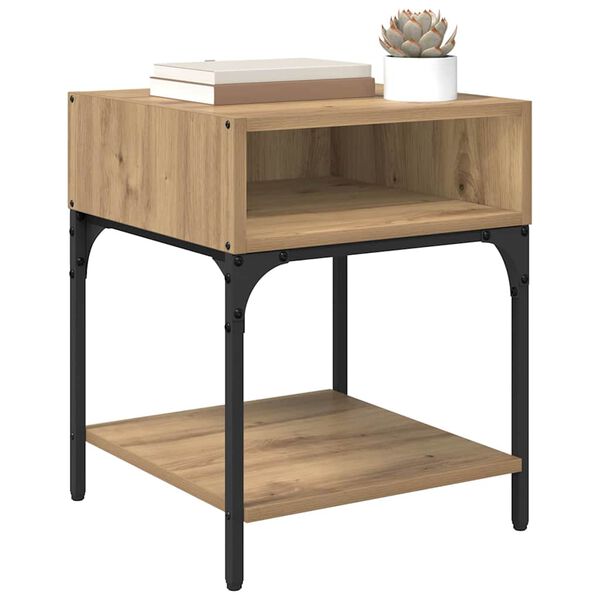 vidaXL &Kappa;&omicron;&mu;&omicron;&delta;ί&nu;&omicron; Artisan Oak 40 x 40 x 50 cm &Epsilon;&pi;&epsilon;&xi;&epsilon;&rho;&gamma;&alpha;&sigma;&mu;έ&nu;&omicron; &xi;ύ&lambda;&omicron;