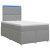 vidaXL &Kappa;&rho;&epsilon;&beta;ά&tau;&iota; box spring &mu;&epsilon; &sigma;&tau;&rho;ώ&mu;&alpha; &Alpha;&nu;&omicron;&iota;&chi;&tau;ό &gamma;&kappa;&rho;&iota; 120 x 200 cm Ύ&phi;&alpha;&sigma;&mu;&alpha;