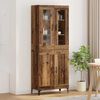 vidaXL Highboard &Pi;&alpha;&lambda;&iota;ό &Xi;ύ&lambda;&omicron; 69,5 x 34 x 180 &epsilon;&kappa;. &Epsilon;&pi;&epsilon;&xi;&epsilon;&rho;&gamma;&alpha;&sigma;&mu;έ&nu;&omicron; &xi;ύ&lambda;&omicron;