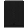 vidaXL Ντουλάπι πλυντηρίου 2 pcs Μαύρη δρυς 70.5 x 71.5 x 181.5 εκ