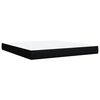 vidaXL &Kappa;&rho;&epsilon;&beta;ά&tau;&iota; Boxspring &mu;&epsilon; &Sigma;&tau;&rho;ώ&mu;&alpha; &Mu;&alpha;ύ&rho;&omicron; 180x200 &epsilon;&kappa;. &Upsilon;&phi;&alpha;&sigma;&mu;ά&tau;&iota;&nu;&omicron;