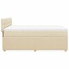 vidaXL &Kappa;&rho;&epsilon;&beta;ά&tau;&iota; Boxspring &mu;&epsilon; &Sigma;&tau;&rho;ώ&mu;&alpha; &Kappa;&rho;&epsilon;&mu; 140x200 &epsilon;&kappa;. &Upsilon;&phi;&alpha;&sigma;&mu;ά&tau;&iota;&nu;&omicron;