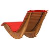 vidaXL Ξαπλώστρα 2 pcs Καφέ 60 x 154 x 74εκ Μασίφ ξύλο ακακίας