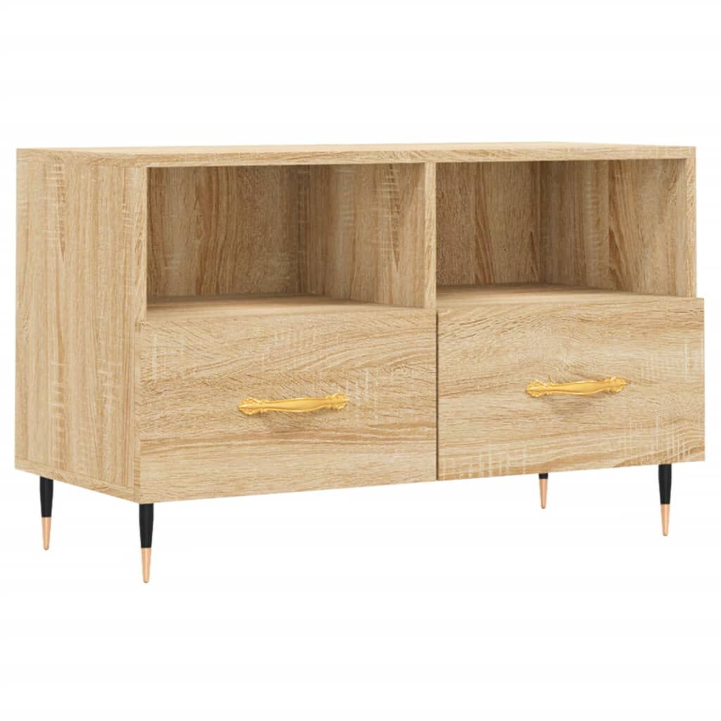 vidaXL Έπιπλο Τηλεόρασης Sonoma Δρυς 80x36x50 εκ. Επεξεργασμένο Ξύλο