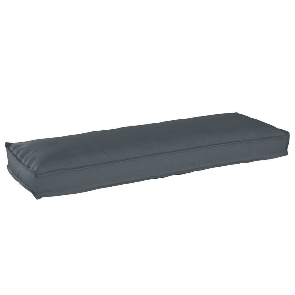 vidaXL Μαξιλάρι Παλέτας για Πάγκο Ανθρακί 120x40x8 εκ. Υφασμάτινος