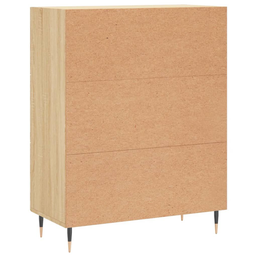 vidaXL Ντουλάπι Sonoma Δρυς 69,5 x 34 x 90 εκ. από Επεξεργασμένο Ξύλο