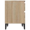 vidaXL Κομοδίνα 2 τεμ. Sonoma Δρυς 40 x 35 x 50 εκ.