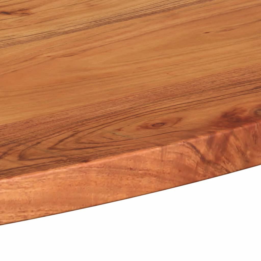 vidaXL Επιφάνεια Τραπεζιού Οβάλ 100x40x3,8 εκ. Μασίφ Ξύλο Ακακίας