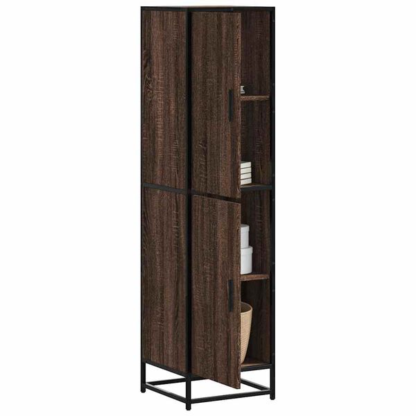 vidaXL Highboard &kappa;&alpha;&phi;έ &delta;&rho;&upsilon;&sigmaf; &Kappa;&alpha;&tau;&alpha;&sigma;&kappa;&epsilon;&upsilon;&alpha;&sigma;&mu;έ&nu;&omicron; &xi;ύ&lambda;&omicron; &kappa;&alpha;&iota; &mu;έ&tau;&alpha;&lambda;&lambda;&omicron;