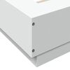 vidaXL Πλαίσιο Κρεβατιού Λευκό 120 x 200 εκ. Επεξεργ. Ξύλο