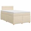 vidaXL &Kappa;&rho;&epsilon;&beta;ά&tau;&iota; box spring &mu;&epsilon; &sigma;&tau;&rho;ώ&mu;&alpha; &Kappa;&rho;&epsilon;&mu; 120 x 190 cm Ύ&phi;&alpha;&sigma;&mu;&alpha;