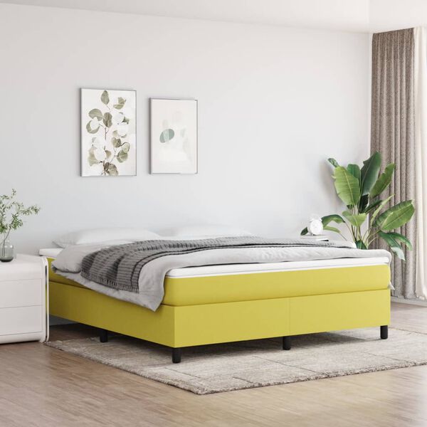 vidaXL &Kappa;&rho;&epsilon;&beta;ά&tau;&iota; Boxspring &mu;&epsilon; &Sigma;&tau;&rho;ώ&mu;&alpha; &Pi;&rho;ά&sigma;&iota;&nu;&omicron; 180x200 &epsilon;&kappa;.&Upsilon;&phi;&alpha;&sigma;&mu;ά&tau;&iota;&nu;&omicron;