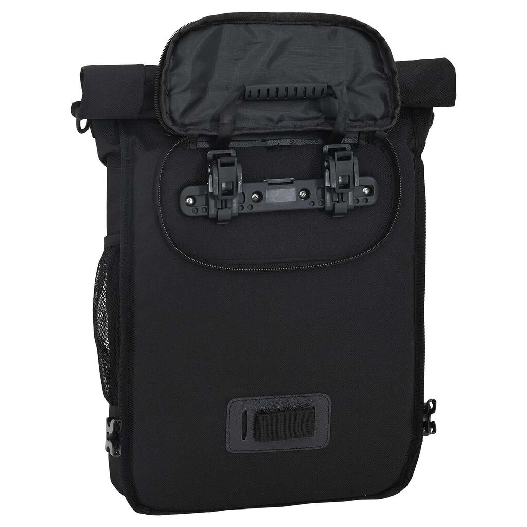 vidaXL Τσάντα Ποδηλάτου για Ράφι 20 L Μαύρη 31x13x58 εκ