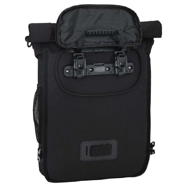 vidaXL Τσάντα Ποδηλάτου για Ράφι 20 L Μαύρη 31x13x58 εκ