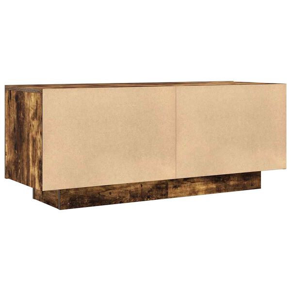 vidaXL Έπιπλο Τηλεόρασης Καπνιστή Δρυς 100x35x40 εκ. Επεξ. Ξύλο