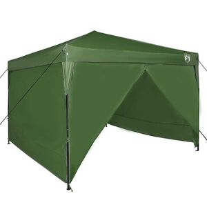 vidaXL Σκηνή Canopy Pop-up Πράσινο 300 x 300 cm ύφασμα