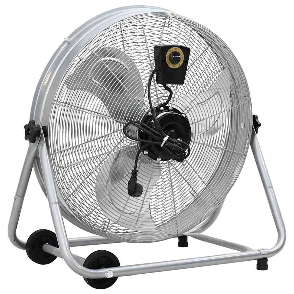 vidaXL Ανεμιστήρας τύπου τυμπάνου με τροχούς 73 x 42 x 70 εκ Αλουμίνιο