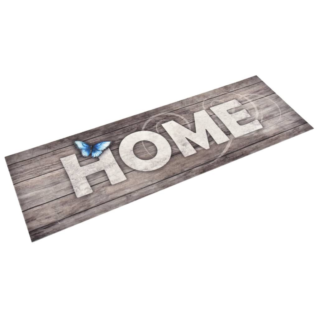 vidaXL Πατάκι Κουζίνας Σχέδιο Home Πλενόμενο 60 x 300 εκ.