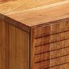 vidaXL Γραφείο με ράφι Καφέ 60 x 33 x 75 cm Μασίφ ξύλο ακακίας
