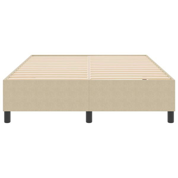 vidaXL Κρεβάτι με ελατήρια Γκρι Πράσινο 140 x 190 cm Βελούδο