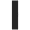 vidaXL Ντουλάπι Μαύρο 70x42,5x185 εκ. Επεξεργασμένο Ξύλο