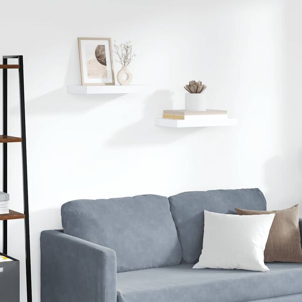 vidaXL &Rho;ά&phi;&iota;&alpha; &Tau;&omicron;ί&chi;&omicron;&upsilon; 2 &tau;&epsilon;&mu;. Ά&sigma;&pi;&rho;&alpha; 40x23x3,8 &epsilon;&kappa;. MDF