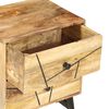 vidaXL Κομοδίνο 40 x 30 x 50 εκ. από Μασίφ Ξύλο Μάνγκο