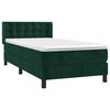 vidaXL &Kappa;&rho;&epsilon;&beta;ά&tau;&iota; Boxspring &mu;&epsilon; &Sigma;&tau;&rho;ώ&mu;&alpha; &Sigma;&kappa;&omicron;ύ&rho;&omicron; &Pi;&rho;ά&sigma;&iota;&nu;&omicron; 80x200 &epsilon;&kappa;. &Beta;&epsilon;&lambda;&omicron;ύ&delta;&iota;&nu;&omicron;