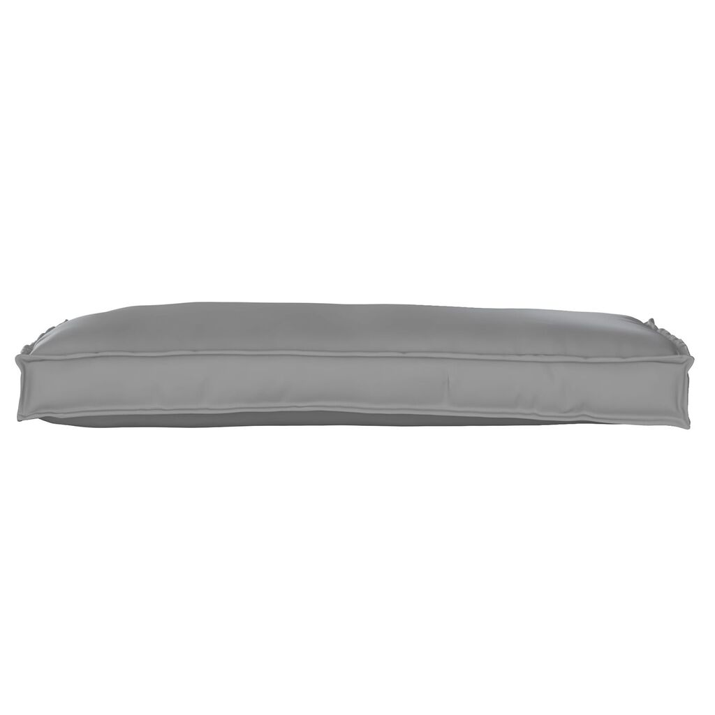 vidaXL Μαξιλάρι Παλετών για Παγκάκι Γκρι 100x40x8 εκ. Υλικό Oxford
