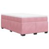 vidaXL &Kappa;&rho;&epsilon;&beta;ά&tau;&iota; Boxspring &mu;&epsilon; &Sigma;&tau;&rho;ώ&mu;&alpha; &Rho;&omicron;&zeta; 120x190 &epsilon;&kappa;. &Beta;&epsilon;&lambda;&omicron;ύ&delta;&iota;&nu;&omicron;