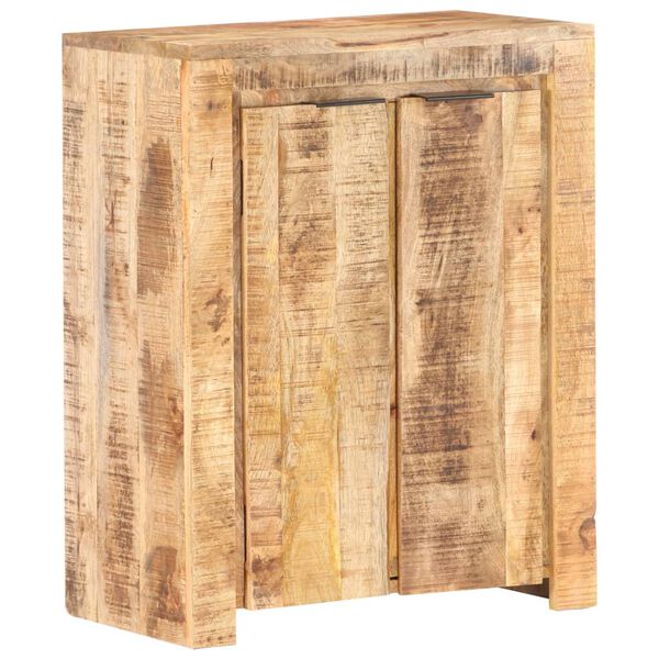 vidaXL Ντουλάπι 59 x 33 x 75 εκ. από Ακατέργαστο Ξύλο Μάνγκο