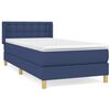 vidaXL &Kappa;&rho;&epsilon;&beta;ά&tau;&iota; Boxspring &mu;&epsilon; &Sigma;&tau;&rho;ώ&mu;&alpha; &Mu;&pi;&lambda;&epsilon; 90x190 &epsilon;&kappa;.&Upsilon;&phi;&alpha;&sigma;&mu;ά&tau;&iota;&nu;&omicron;