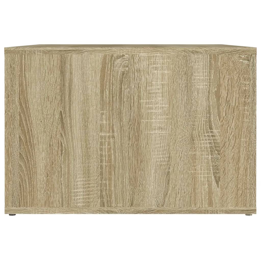 vidaXL Κομοδίνο Sonoma Δρυς 57 x 55 x 36 εκ. από Επεξεργασμένο Ξύλο