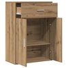 vidaXL &Pi;&lambda;&alpha;ϊ&nu;ό &gamma;&rho;&alpha;&phi;&epsilon;ί&omicron; Artisan Oak 60 x 30 x 84 &epsilon;&kappa; &Epsilon;&pi;&epsilon;&xi;&epsilon;&rho;&gamma;&alpha;&sigma;&mu;έ&nu;&omicron; &xi;ύ&lambda;&omicron;
