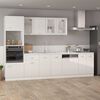 vidaXL Ντουλάπι με Συρτάρι Lyon Γυαλιστερό Λευκό 50x46x81,5εκ.