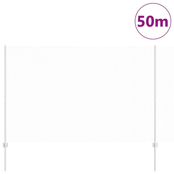 vidaXL &Tau;&epsilon;&nu;&tau;ώ&tau;&omicron; &mu;&epsilon; &sigma;&tau;ή&rho;&iota;&gamma;&mu;&alpha; &Alpha;&sigma;&eta;&mu;ί 1,6 x 50 m &Alpha;&tau;&sigma;ά&lambda;&iota;