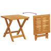 vidaXL Ξαπλώστρα 3 pcs Καφέ 40 x 40 x 40εκ Μασίφ ξύλο ακακίας