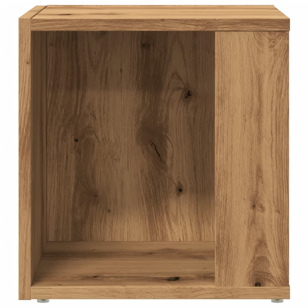 vidaXL Βοηθητικό Τραπέζι Αρτισιανή Δρυς 33x33x34 εκ. Επεξ. Ξύλο