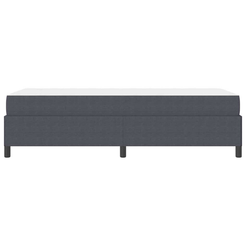 vidaXL Σκελετός Κρεβατιού Σκούρο γκρι 90 x 190 cm Βελούδο