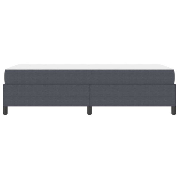 vidaXL Σκελετός Κρεβατιού Σκούρο γκρι 90 x 190 cm Βελούδο