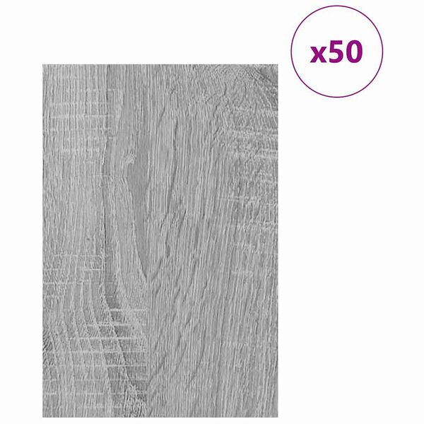vidaXL &Delta;&iota;&alpha;&kappa;&omicron;&sigma;&mu;&eta;&tau;&iota;&kappa;ά &Pi;ά&nu;&epsilon;&lambda; 50 pcs &Gamma;&kappa;&rho;ί&zeta;&omicron; &Sigma;&omicron;&nu;&omicron;&mu;&alpha; 40 x 60 x 0.27 &epsilon;&kappa;