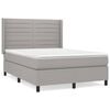 vidaXL &Kappa;&rho;&epsilon;&beta;ά&tau;&iota; Boxspring &mu;&epsilon; &Sigma;&tau;&rho;ώ&mu;&alpha; &Alpha;&nu;&omicron;&iota;&chi;&tau;ό &Gamma;&kappa;&rho;&iota; 140x200 &epsilon;&kappa;. &Upsilon;&phi;&alpha;&sigma;&mu;ά&tau;&iota;&nu;&omicron;
